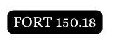 FORT 150 18